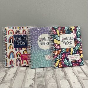 Denise Albright Gratitude Finder Journal - Set of 3 - NWOT
